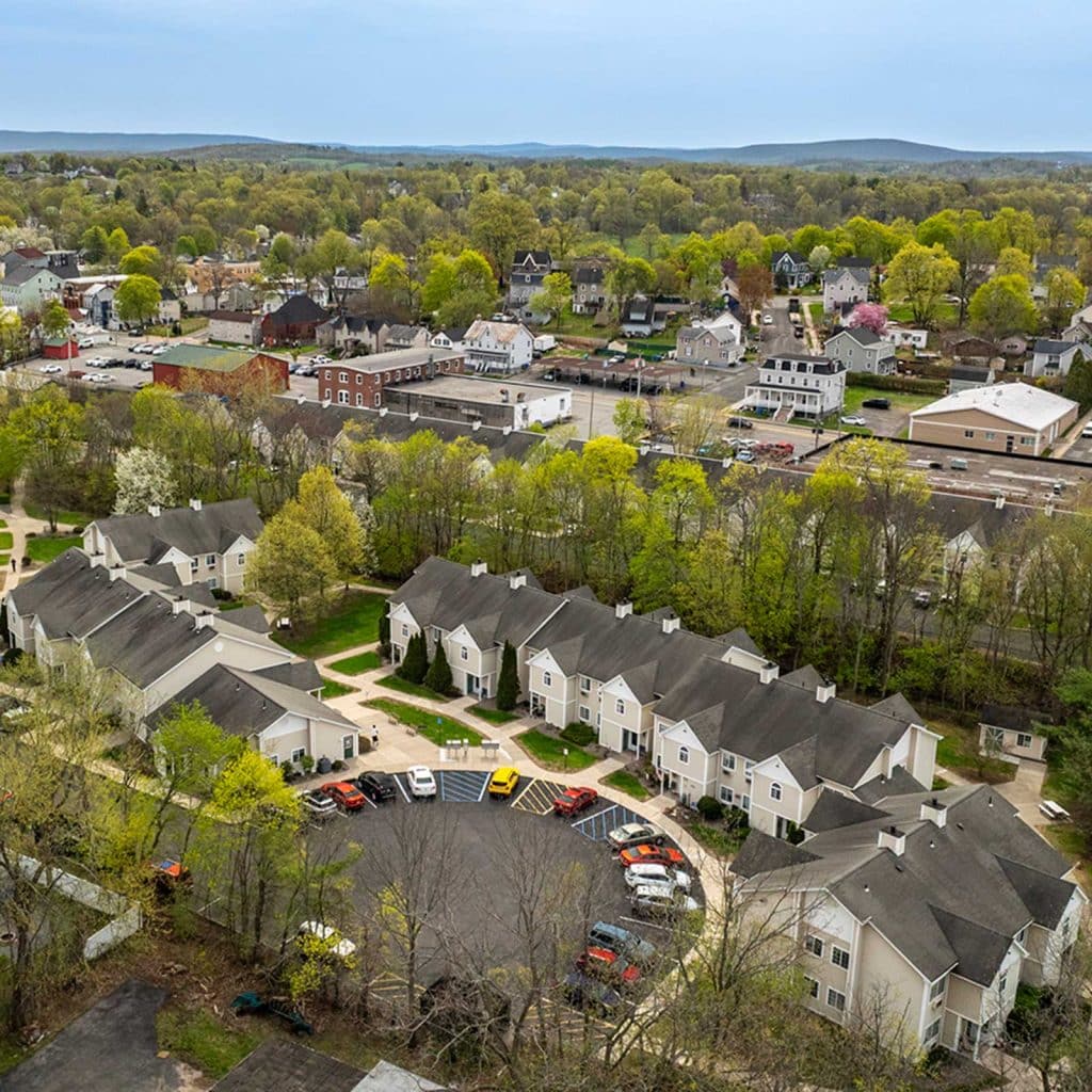 Goshen NY Northgate Manor Aerial View