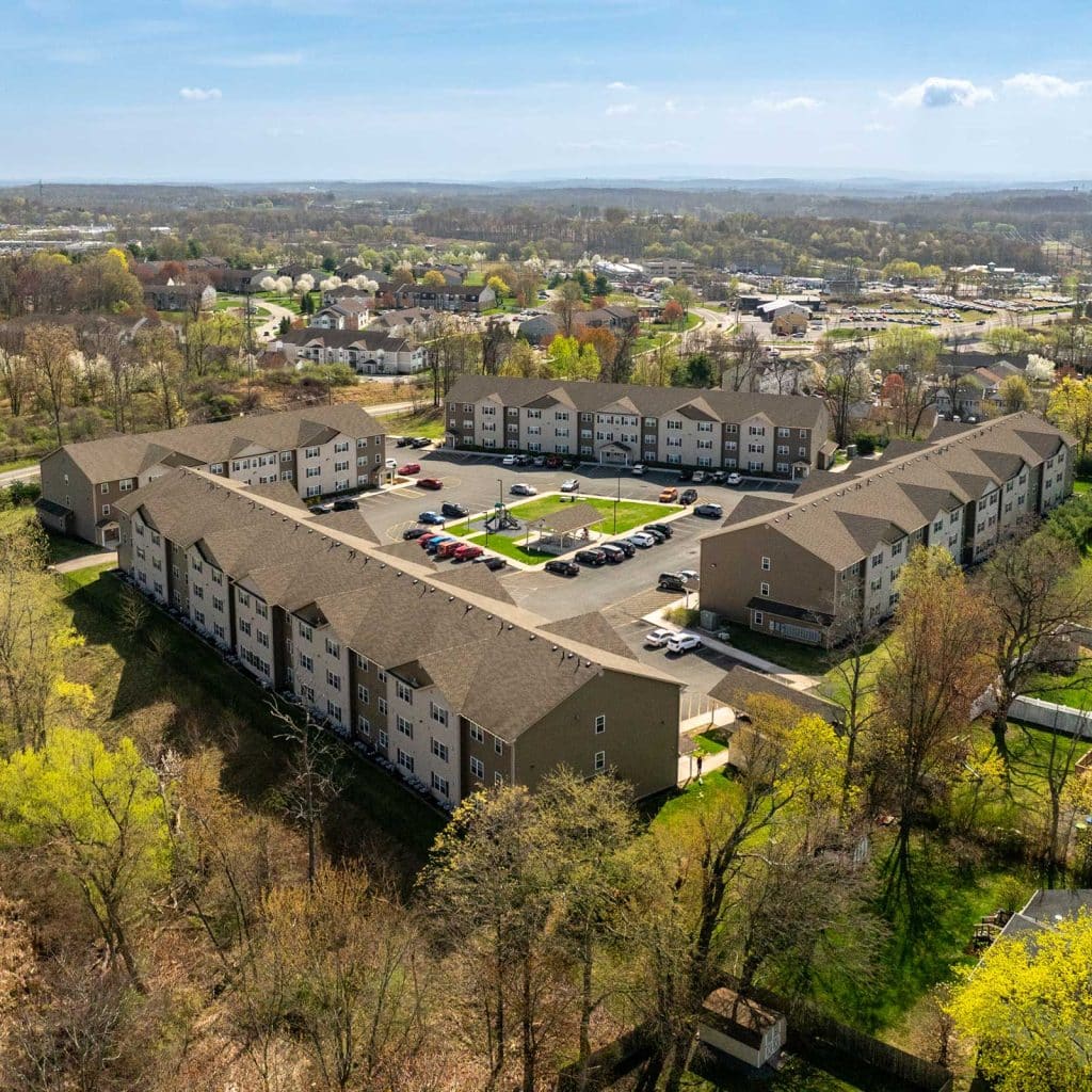Middletown NY Bella Vista Apartments Aerial View