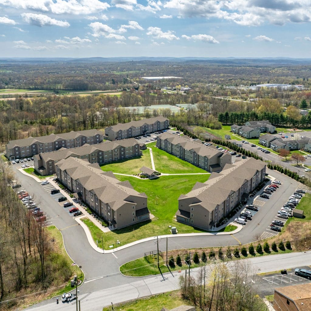 Middletown NY Deerfield Commons Aerial View