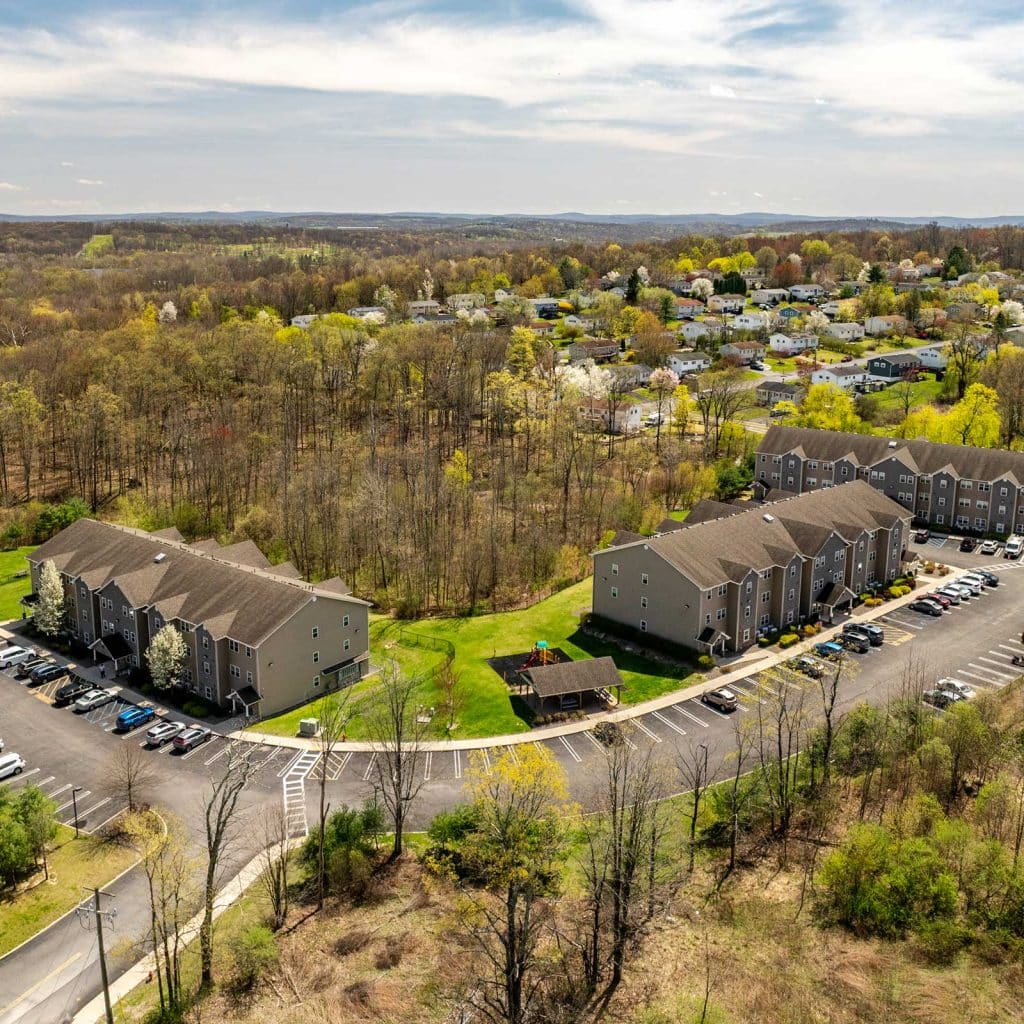 Middletown NY Oakridge Apartments Aerial View