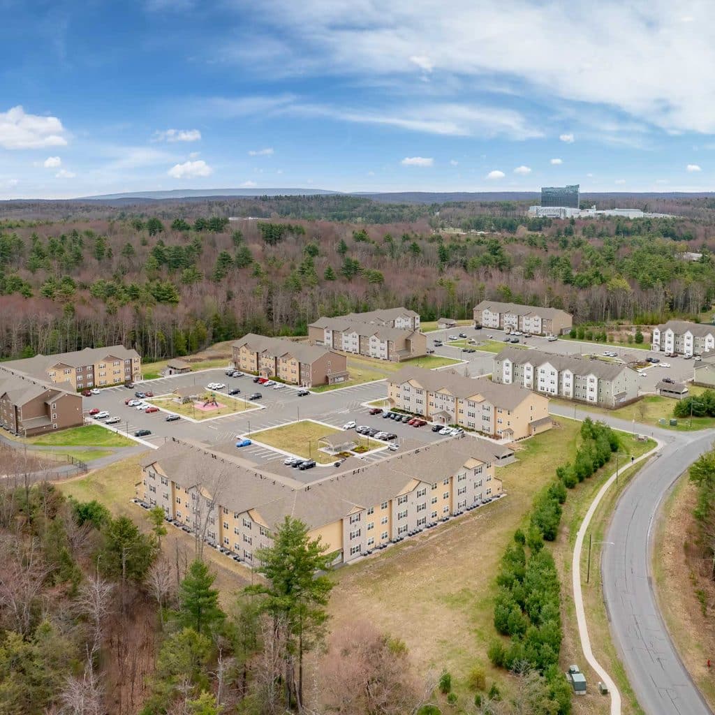 Monticello NY Golden Ridge Isabella Aerial View Featured