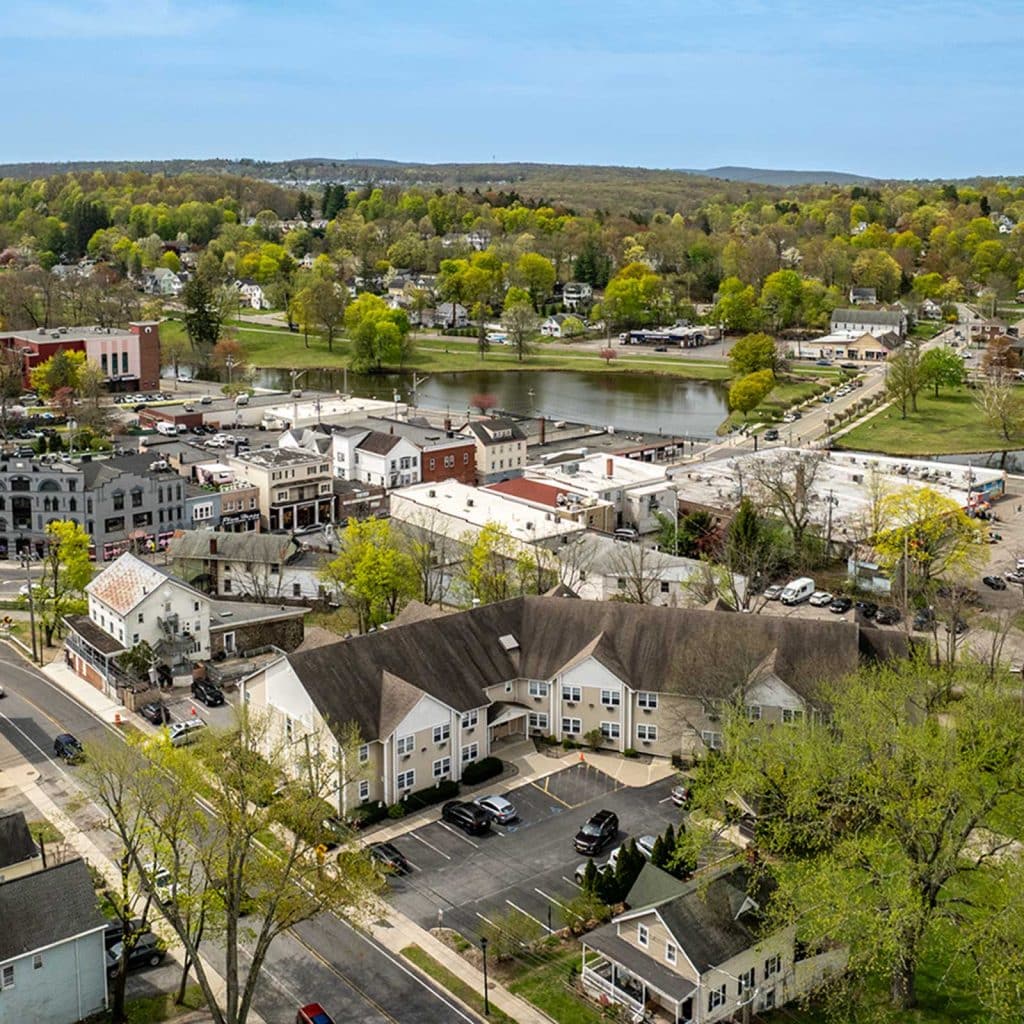 Monroe NY Monroe Commons Aerial View